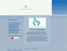 Tablet Screenshot of inlandrespite.com